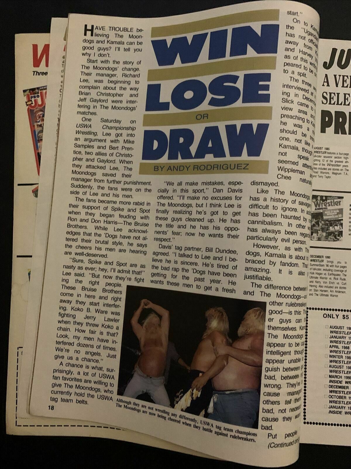 Pro Wrestling Illustrated Magazine April 1993 - The Steiners
