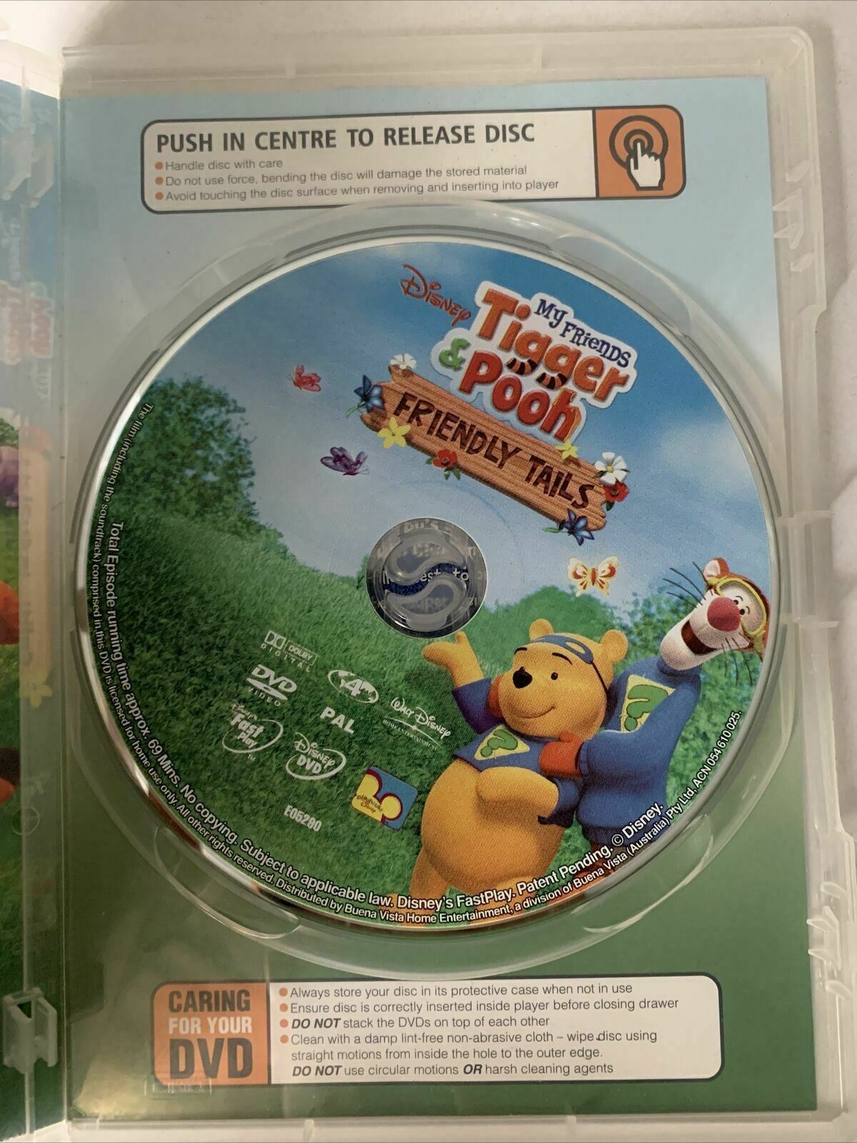 Winne the Pooh - My Friends Tigger & Pooh's Friendly Tails (DVD, 2008) Disney