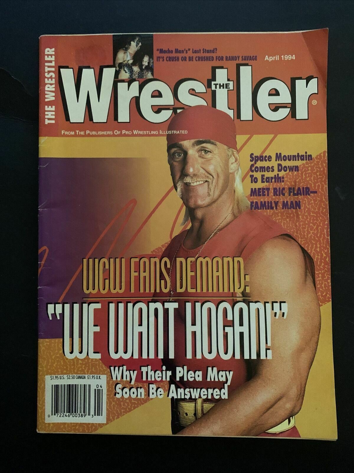 The Wrestler Magazine April 1994 - Hulk Hogan, Ric Flair, Macho Man