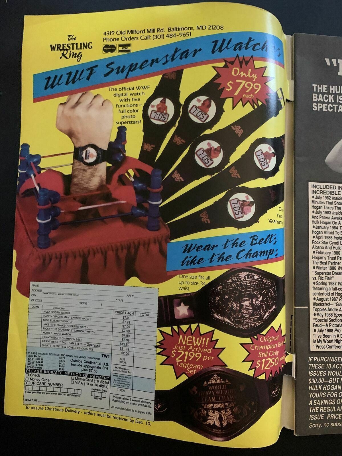 The Wrestler Magazine January 1989 - Andre Giant, Midnight Express