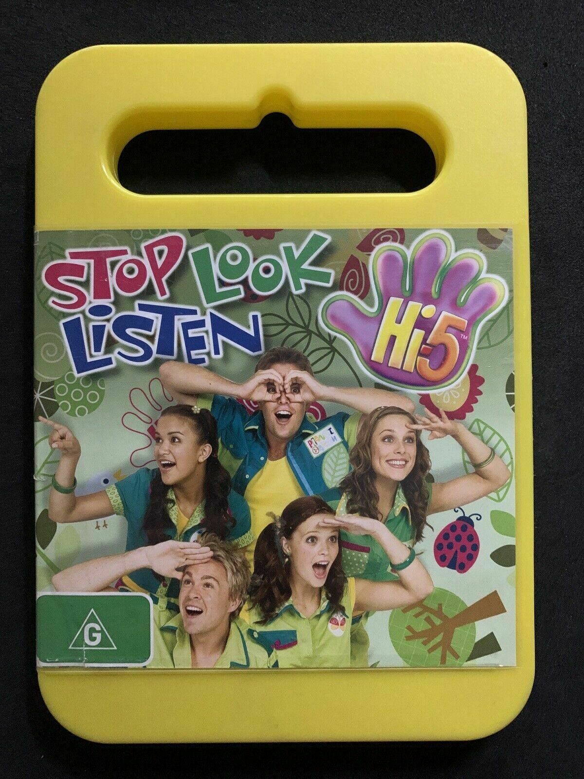 2x Hi-5 DVD - Stop, Look And Listen & Travelling Circus (DVD) Region 4