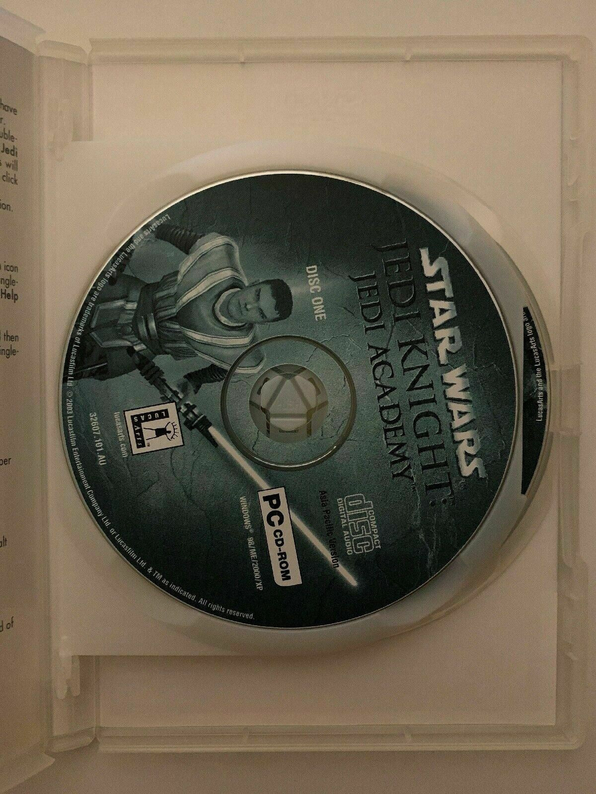 Star Wars Jedi Knight: Jedi Academy - PC CDROM Windows Game