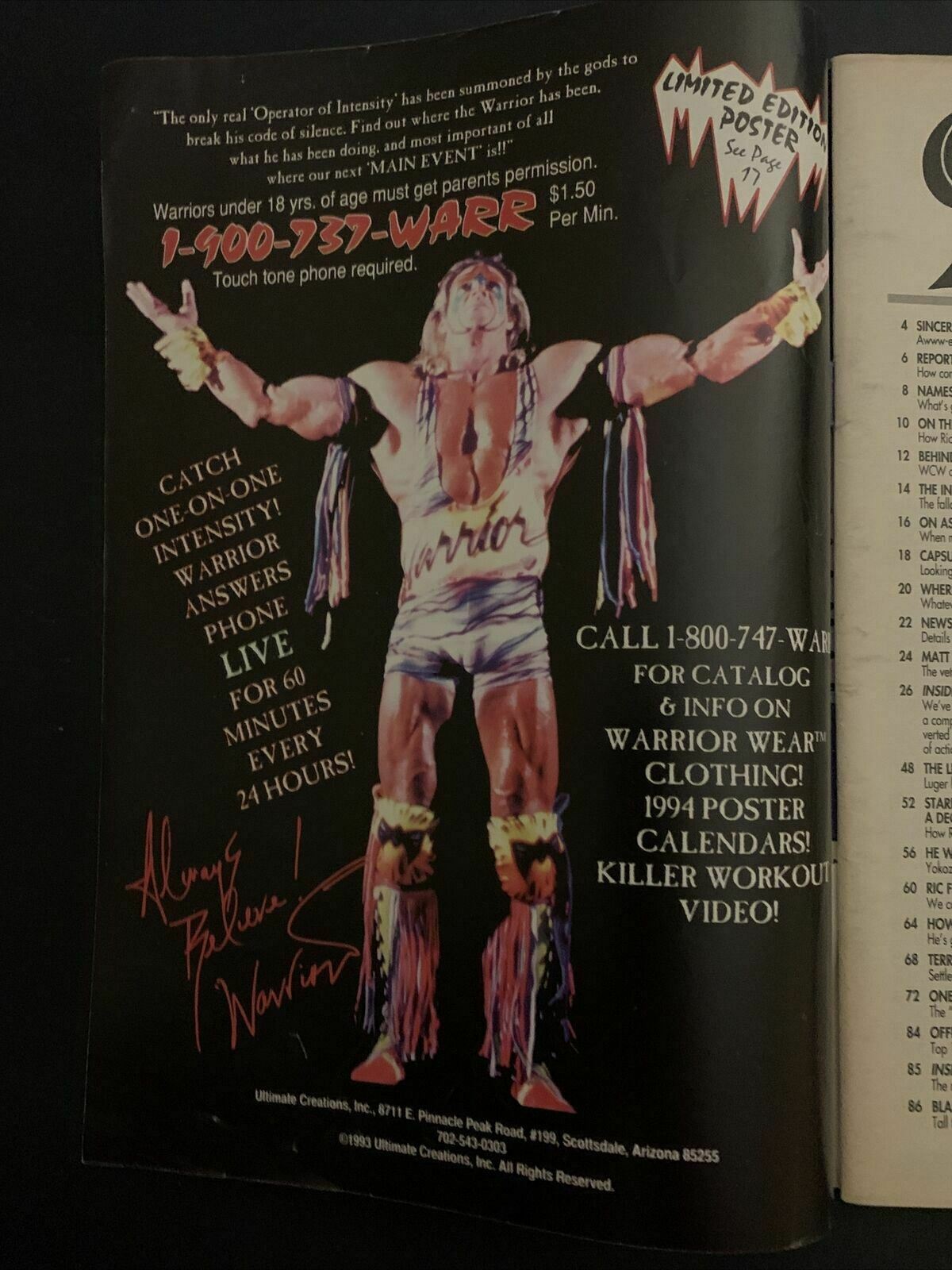 Inside Wrestling Magazine April 1994 - Special Edition
