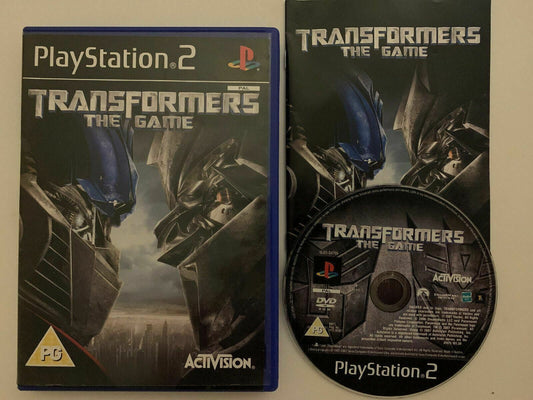 Transformers: The Game - Playstation PS2 PAL Game with Manual