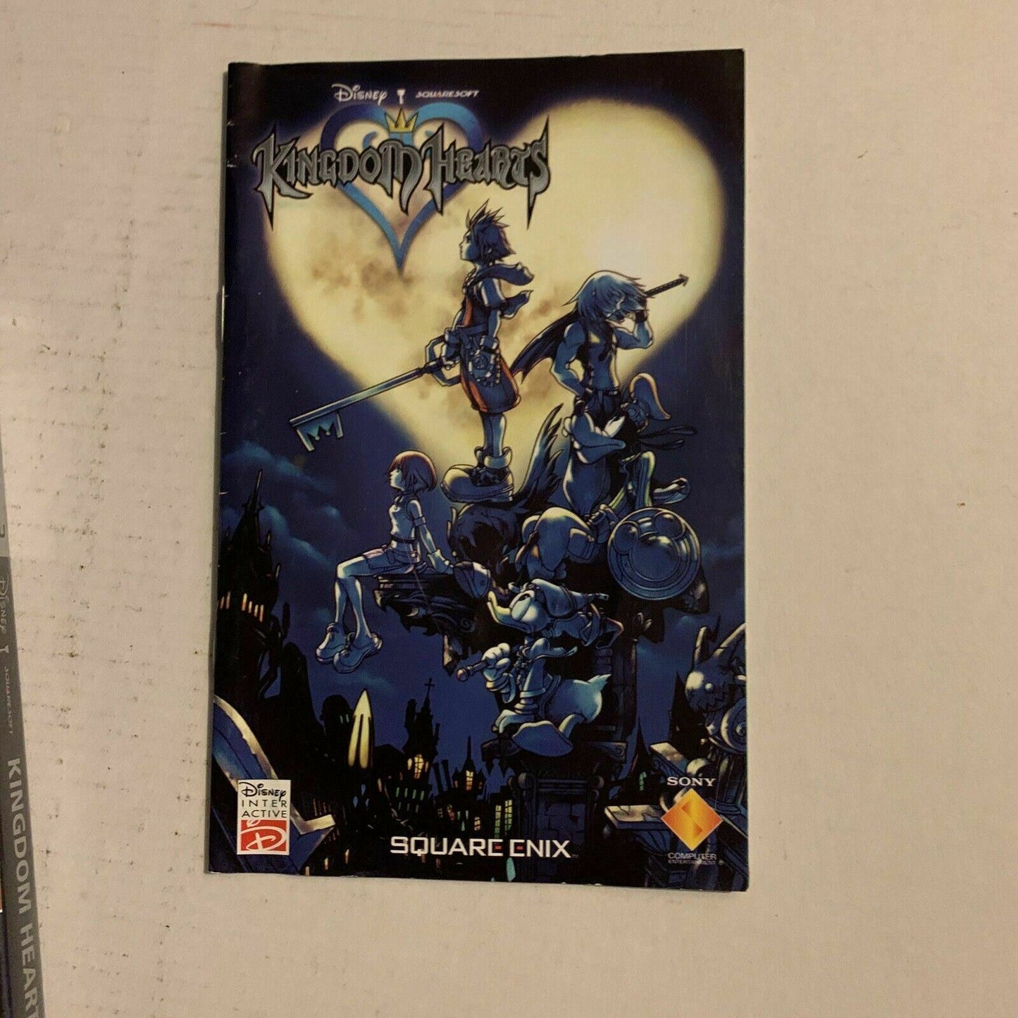 Kingdom Hearts - Platinum Sony PS2 PAL Game with Manual