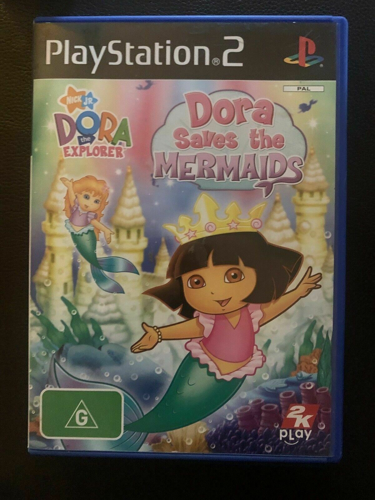 Dora The Explorer: Saves The Mermaids - PS2 PAL Adventure Game