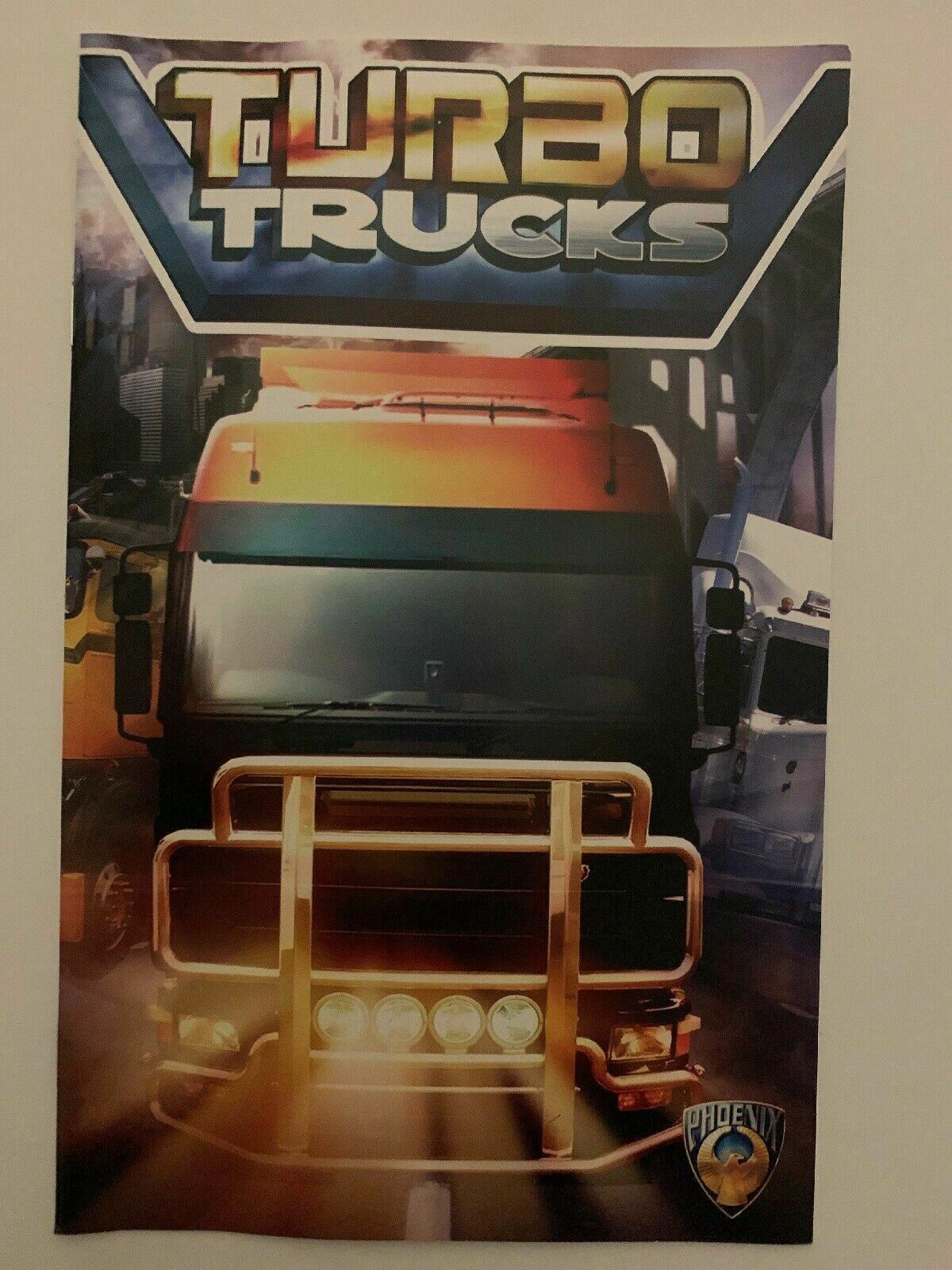 Turbo Trucks - Sony Playstation 2 PS2 PAL Game with Manual