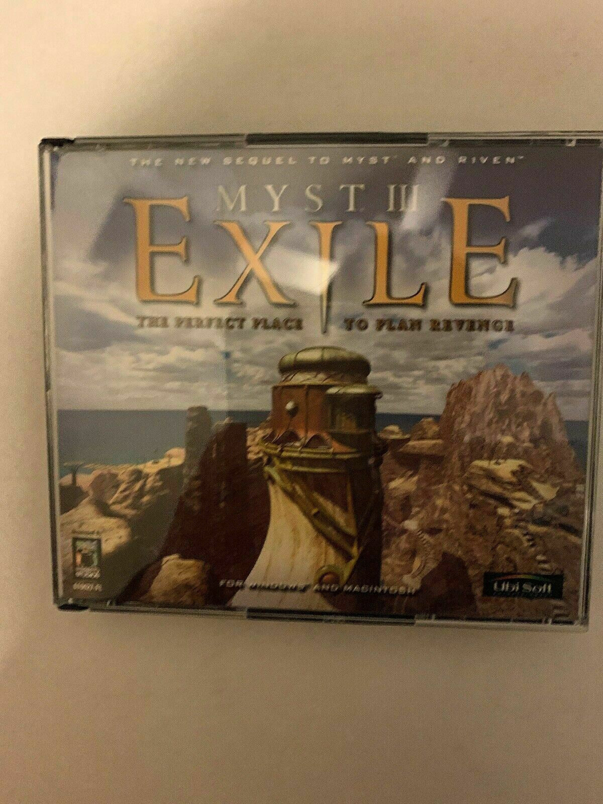 Myst III 3 Exile - PC CDROM (2001) With Manual