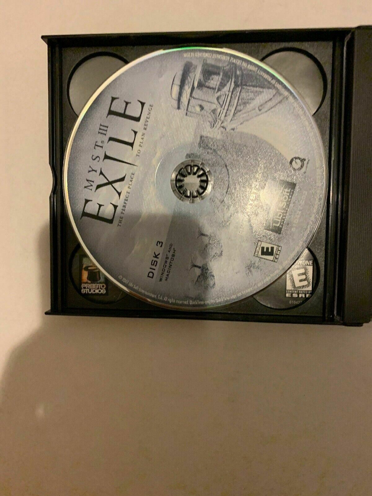 Myst III 3 Exile - PC CDROM (2001) With Manual