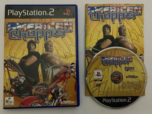 American Chopper - Sony Playstation 2 PS2 PAL Game with Manual