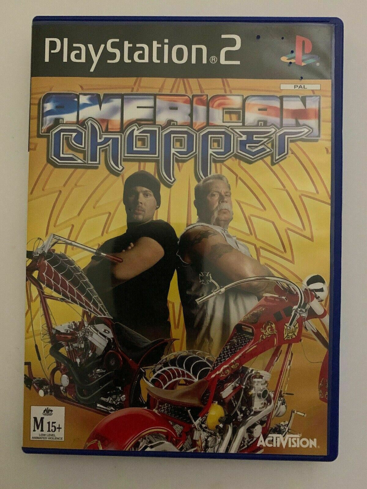 American Chopper - Sony Playstation 2 PS2 PAL Game with Manual