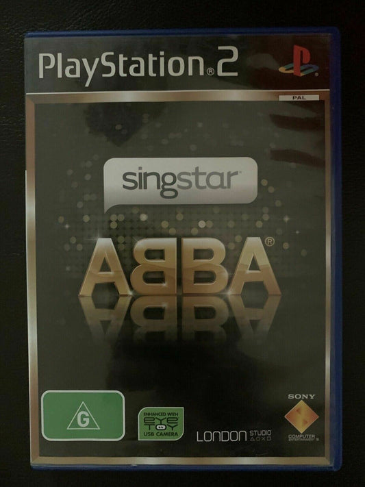 Singstar ABBA - PS2 Sony Playstation 2 PAL Karaoke Game