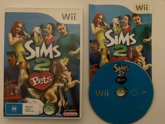 The Sims 2: Pets - Nintendo Wii PAL Game with Manual Complete