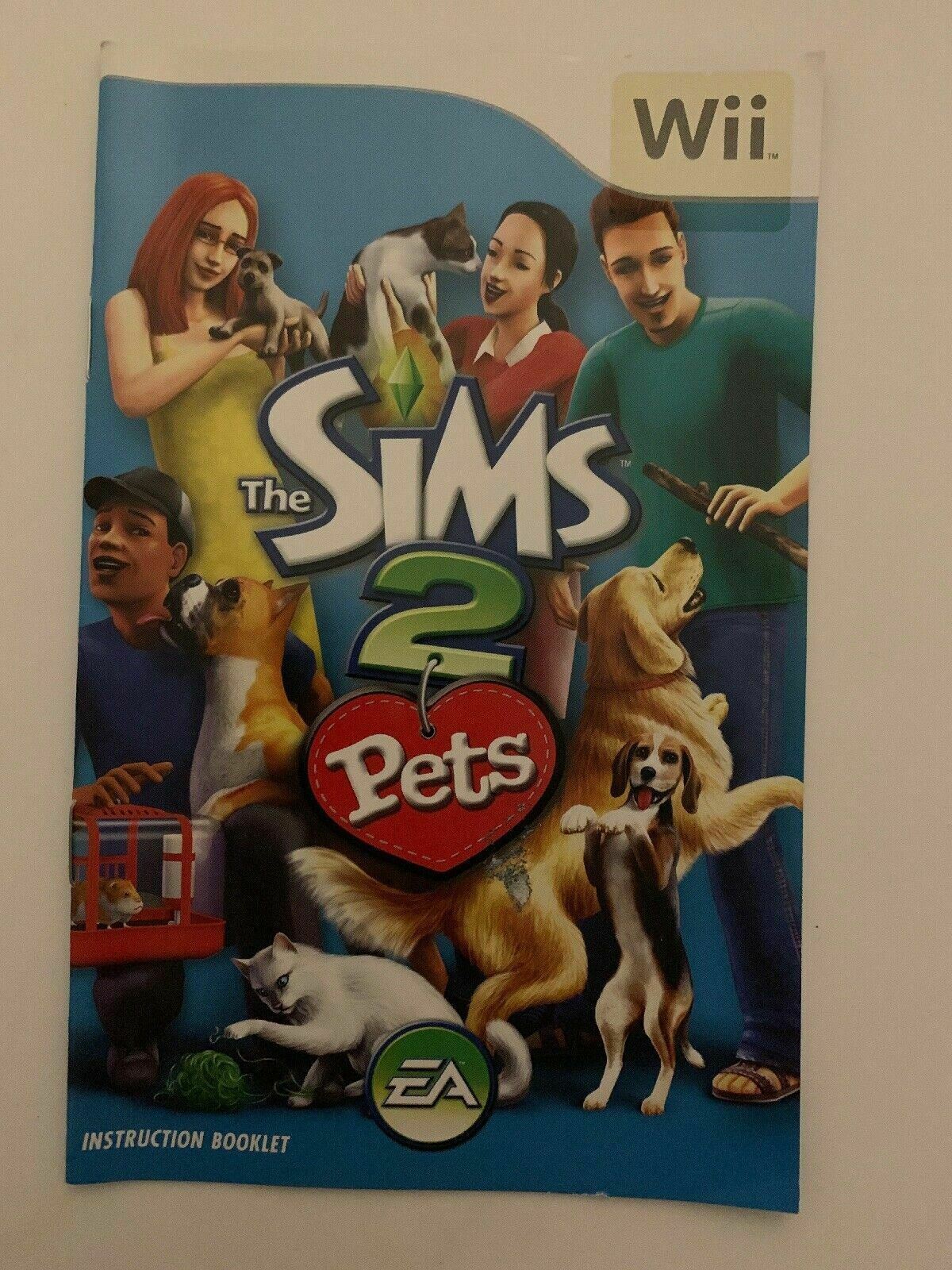 The Sims 2: Pets - Nintendo Wii PAL Game with Manual Complete
