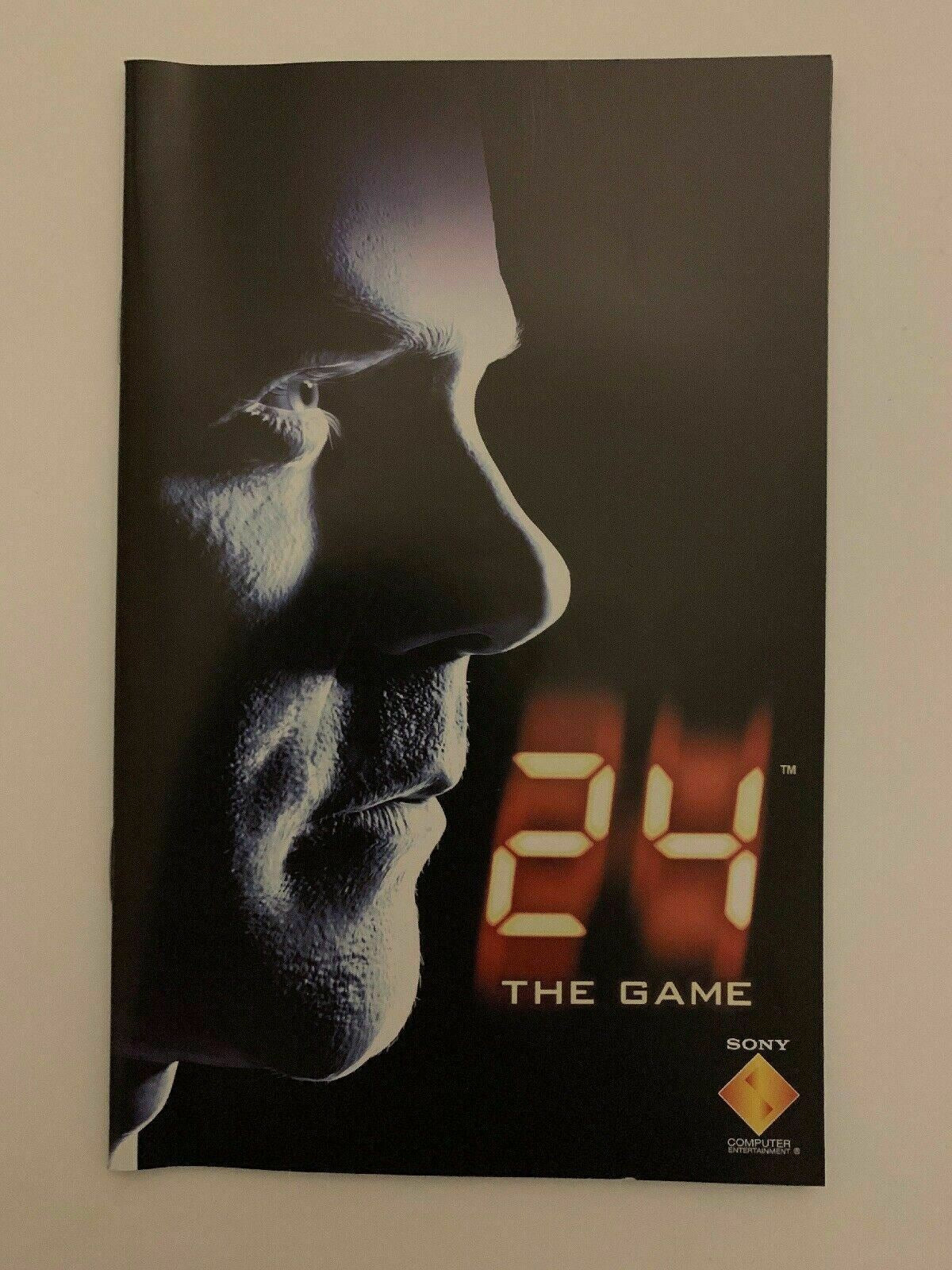 24 The Game - Sony Playstation 2 PS2 PAL Game Complete with Manual