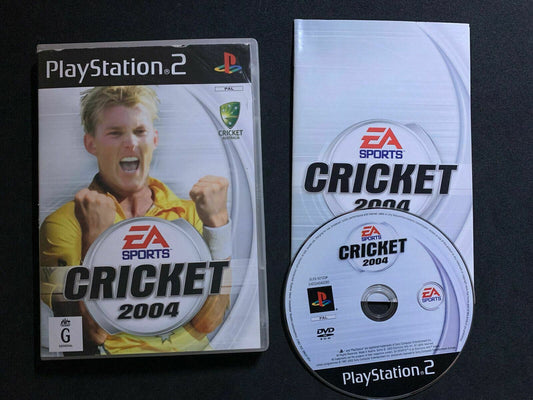 EA Cricket 2004 PS2 Playstation 2 PAL with Manual