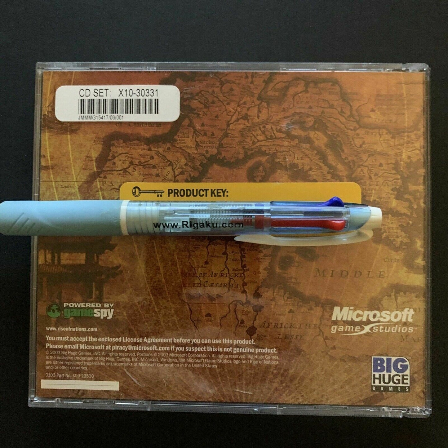 Rise Of Nations - PC Windows Game