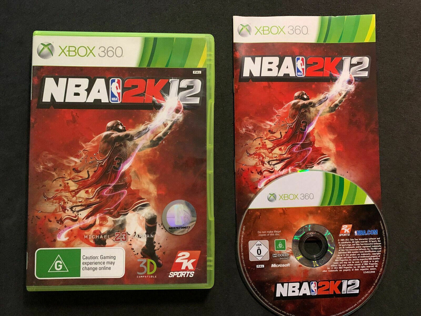 NBA 2K12 Game for Xbox 360 - PAL