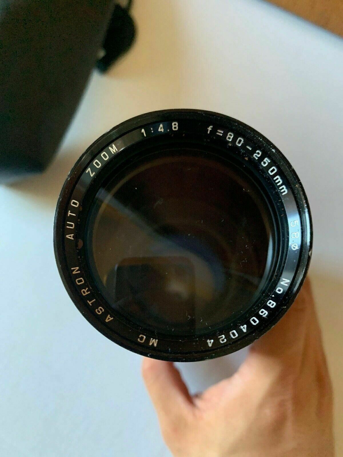 MC Astron Auto Zoom Lens 1:4.8 F=80-250mm No. 8604024