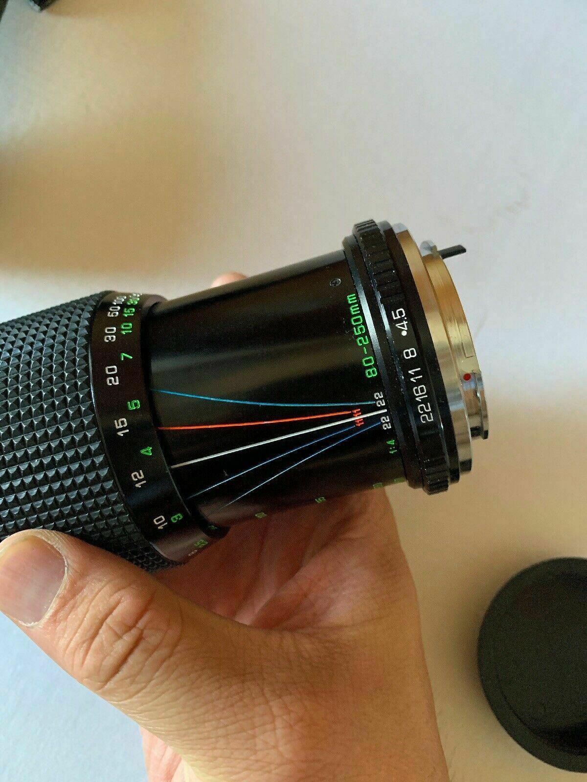 MC Astron Auto Zoom Lens 1:4.8 F=80-250mm No. 8604024