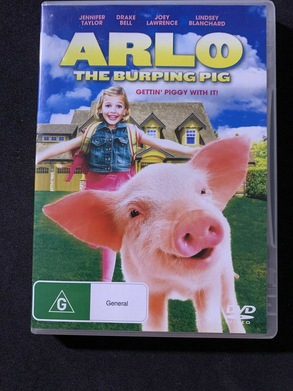 The Arlo - Burping Pig (DVD, 2016) Jennifer Taylor, Drake Bell - Region 4