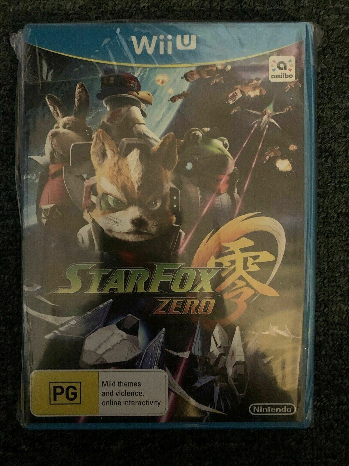 *New Sealed* Star Fox Zero - Nintendo Wii U PAL Game