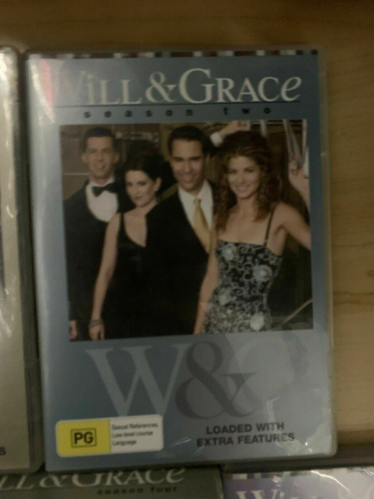 Will & Grace - The Complete Series - All Season 1-8 (DVD) Region 4