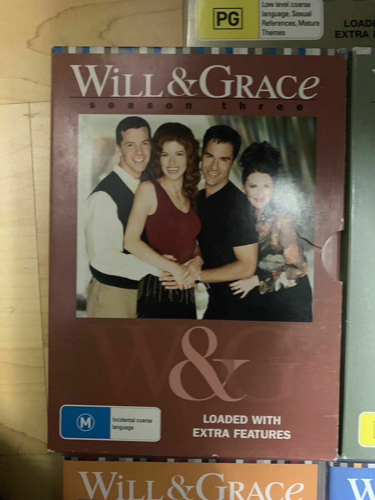 Will & Grace - The Complete Series - All Season 1-8 (DVD) Region 4