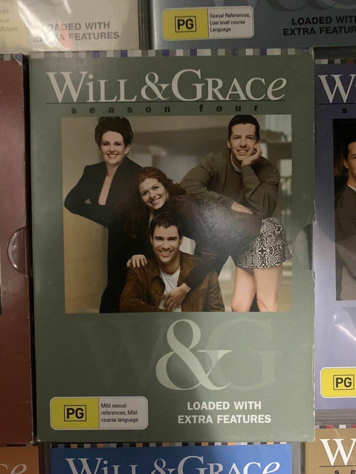 Will & Grace - The Complete Series - All Season 1-8 (DVD) Region 4