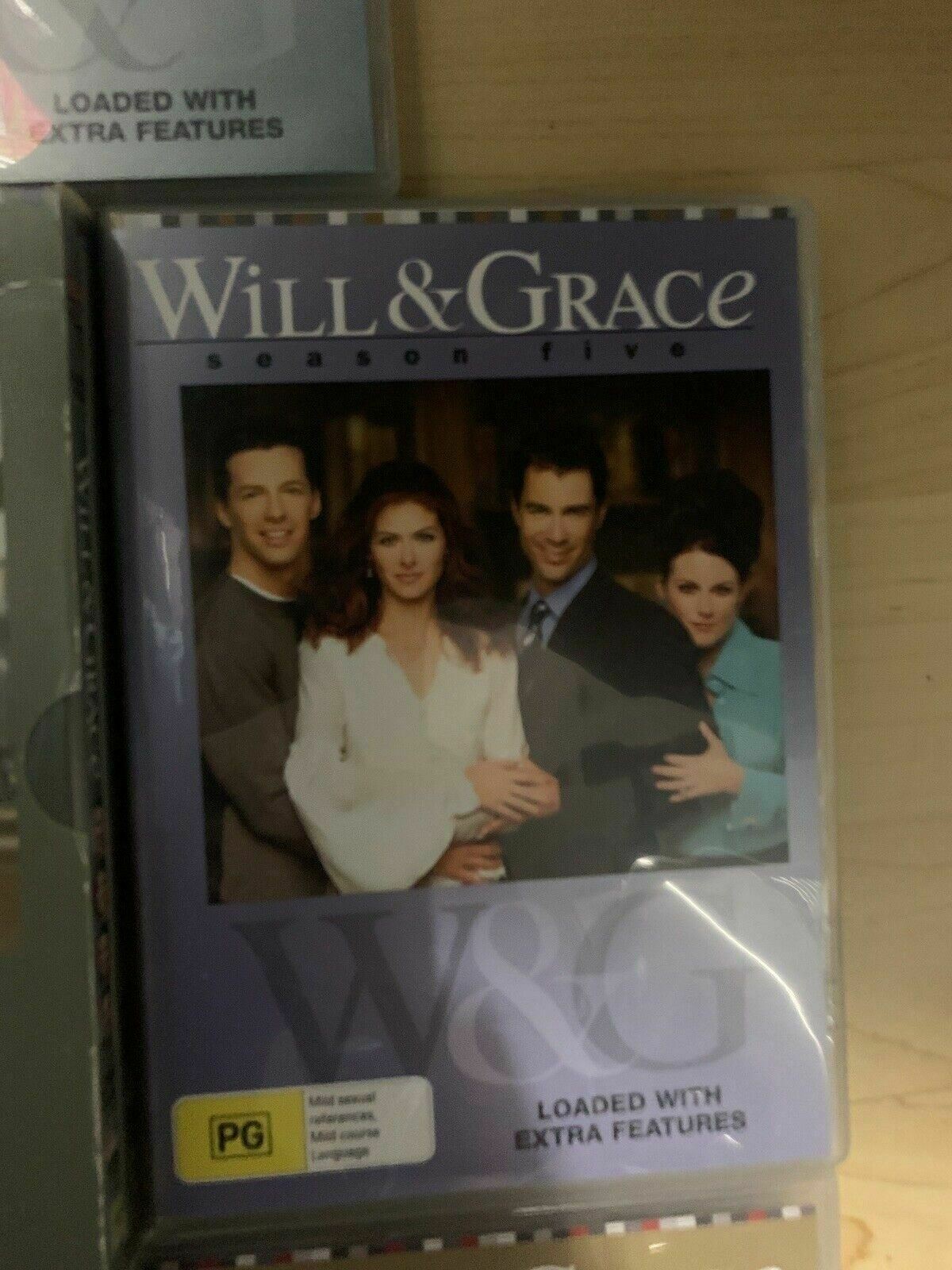 Will & Grace - The Complete Series - All Season 1-8 (DVD) Region 4