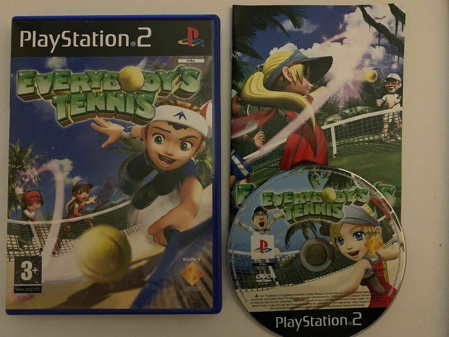 Everybody's Tennis - Sony Playstation 2 PS2 PAL Game