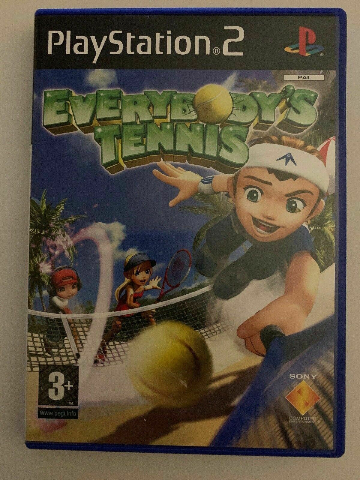 Everybody's Tennis - Sony Playstation 2 PS2 PAL Game