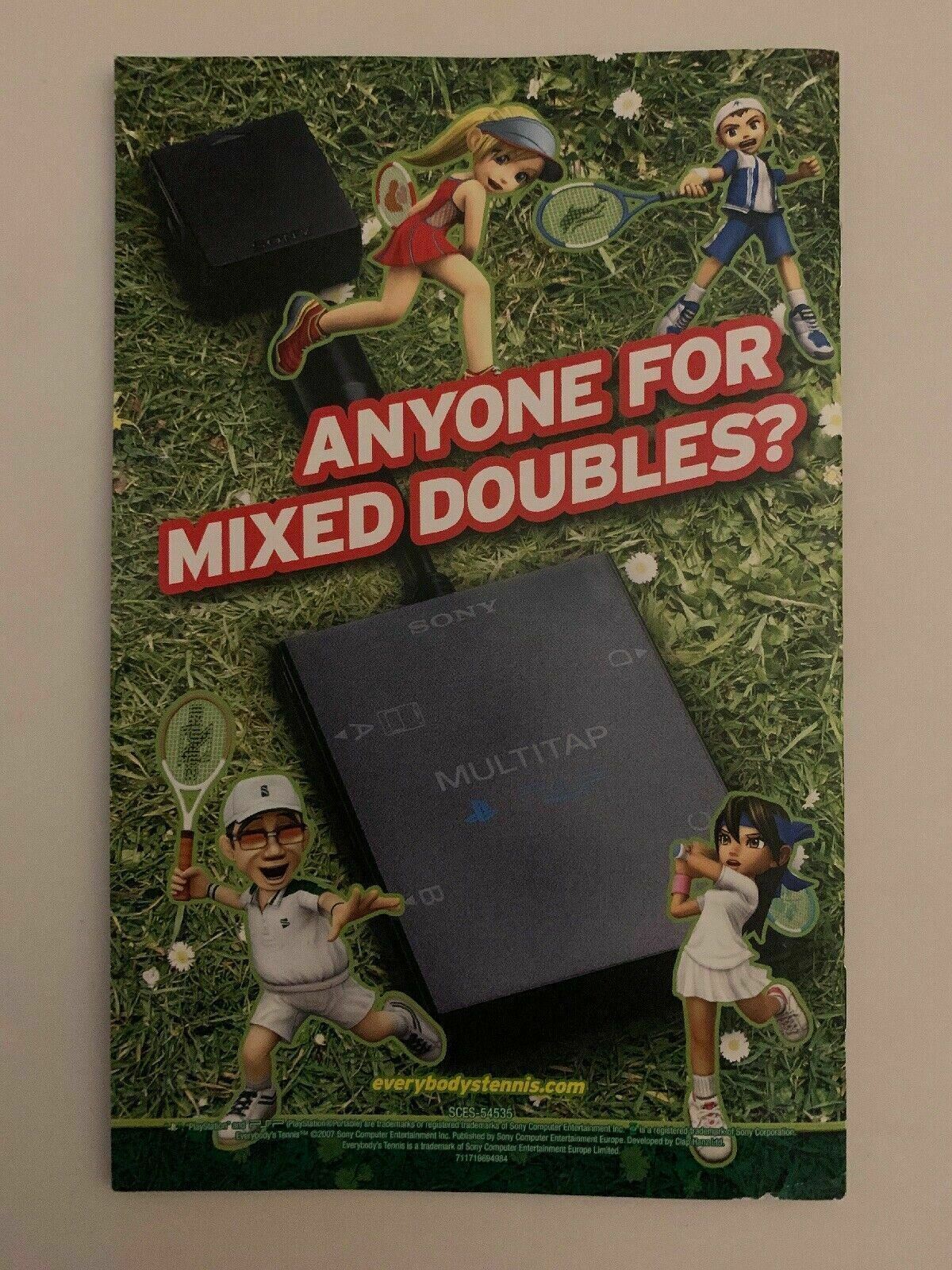 Everybody's Tennis - Sony Playstation 2 PS2 PAL Game