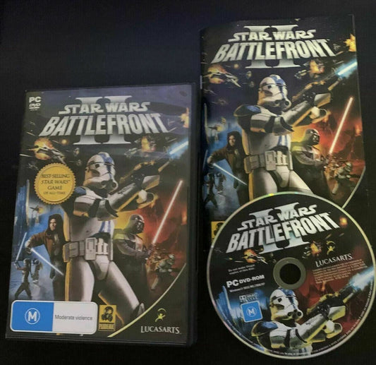 Star Wars: Battlefront II 2 - PC DVD Windows Game With Manual