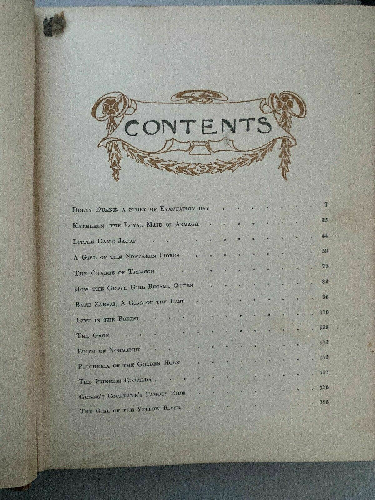 Illustrious Girls Of Many Lands By F.H. Sweet (1916)