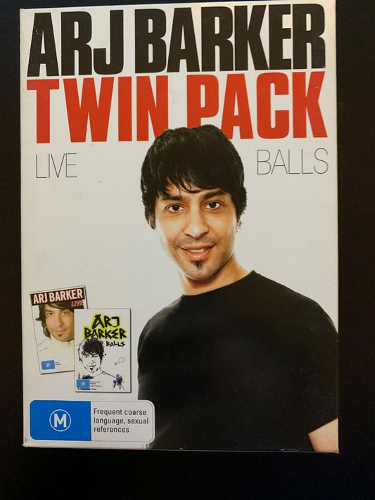 Arj Barker - Twin Pack (DVD) All Regions  NEW