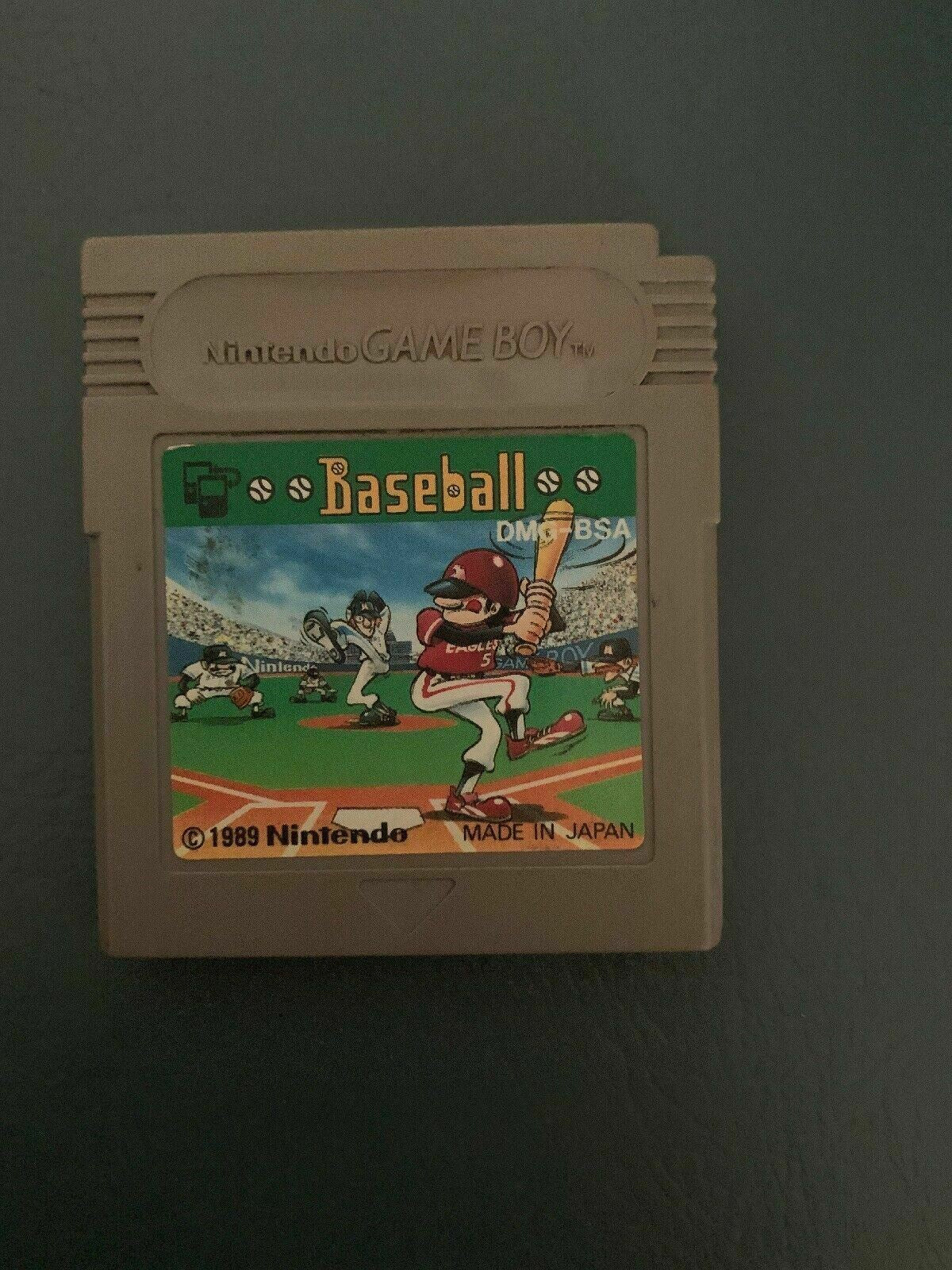 Baseball / Mario Baseball - Nintendo Gameboy JAPAN cartridge DMG-BSA