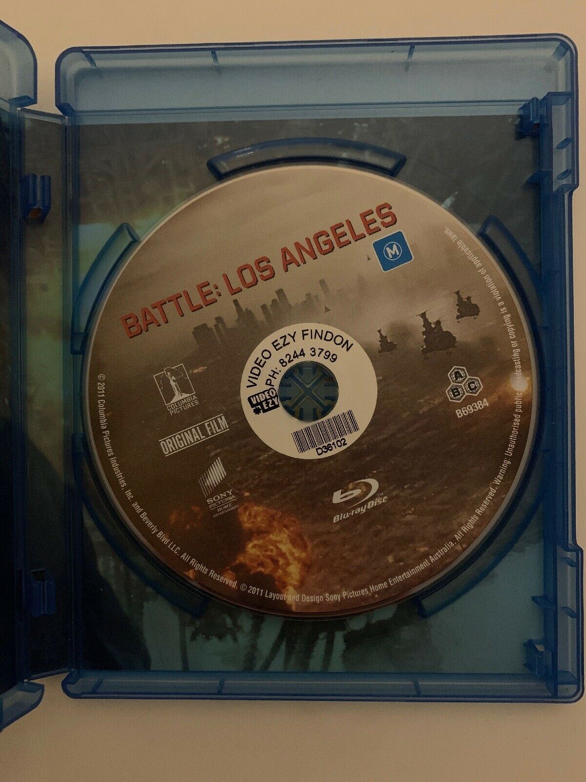 Battle: Los Angeles (Blu-ray, 2011) - Includes Bluray Exclusive Extra. Region B