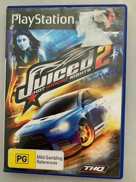 Juiced 2: Hot Import Nights - PS2 PlayStation 2 PAL Game with Manual