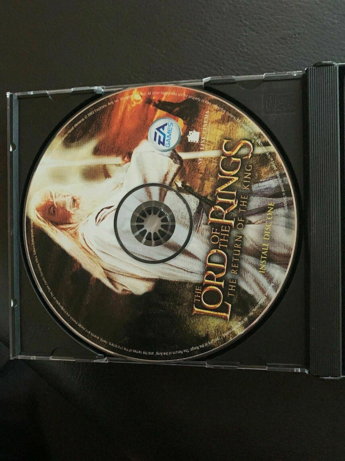 The Lord Of The Rings: The Return Of The King - PC CDROM Windows Game