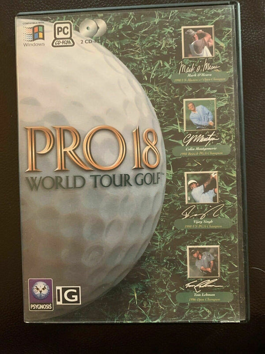 Pro 18 World Tour Golf - PC CDROM 1998 Win95