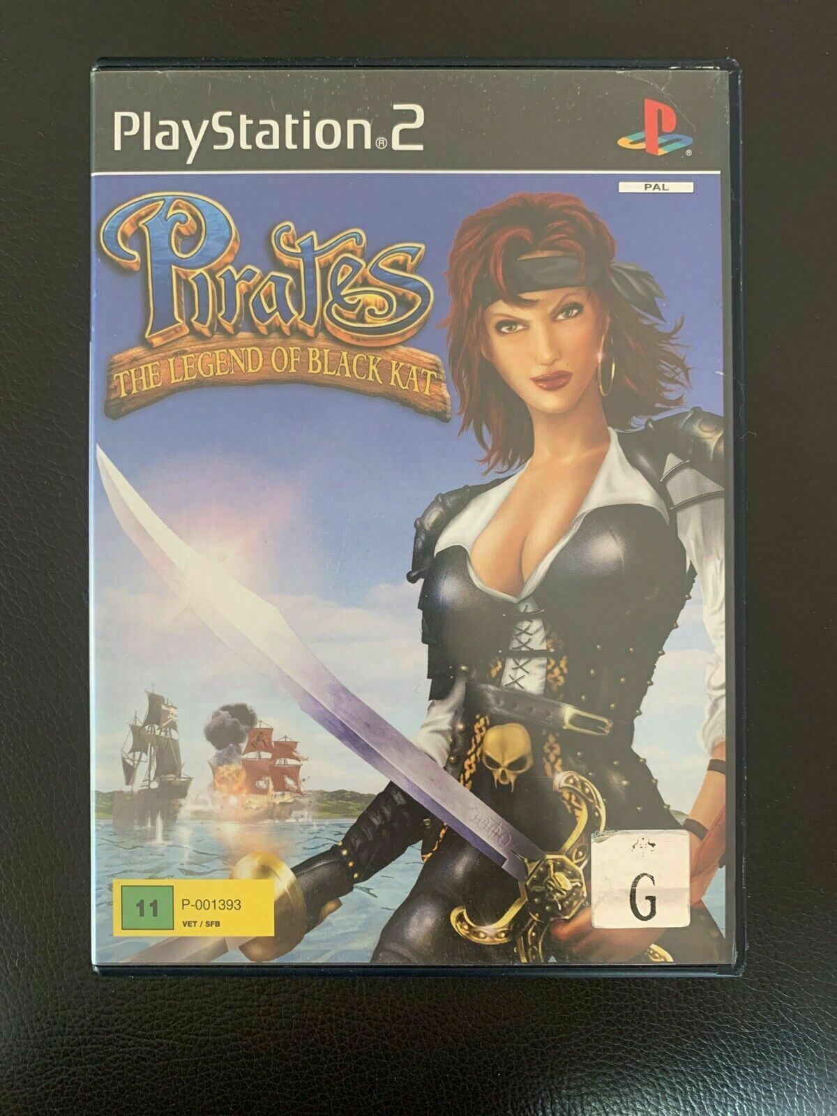 Pirates The Legend Of Black Cat - Playstation PS2 Game with Manual