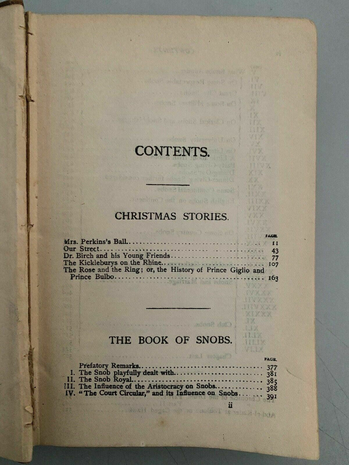 The Christmas Books Of Mr M A Titmarsh By William Makepeace Thackeray