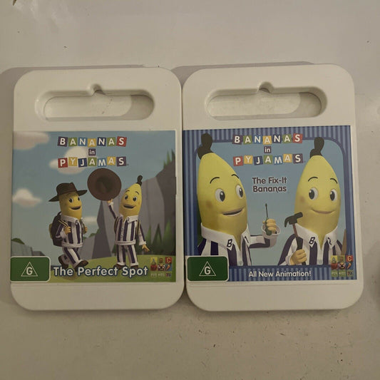 Bananas In Pyjamas - The Perfect Spot + The Fix-It Bananas (DVD, 2011) Region 4