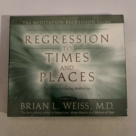 *New Sealed* Regression To Times and Places - Dr Brian L. Weiss (Audio CD, 2008)