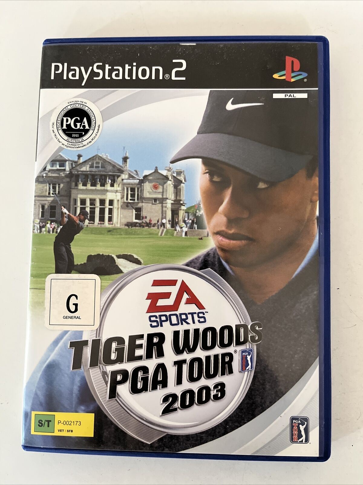 Tiger Woods PGA Tour 2003 - PlayStation PS2 PAL Game includes Manual