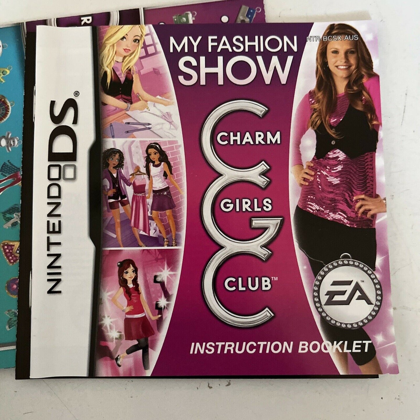 Charm Girls Club : My Fashion Show - Nintendo DS NDS Game Complete with Manual