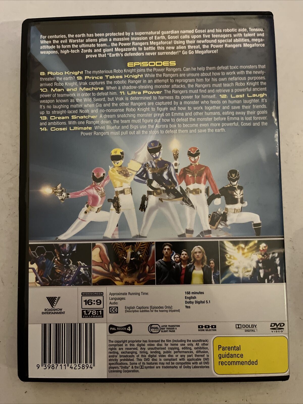 Power Rangers - Megaforce : Ultra Power (DVD, 2013)