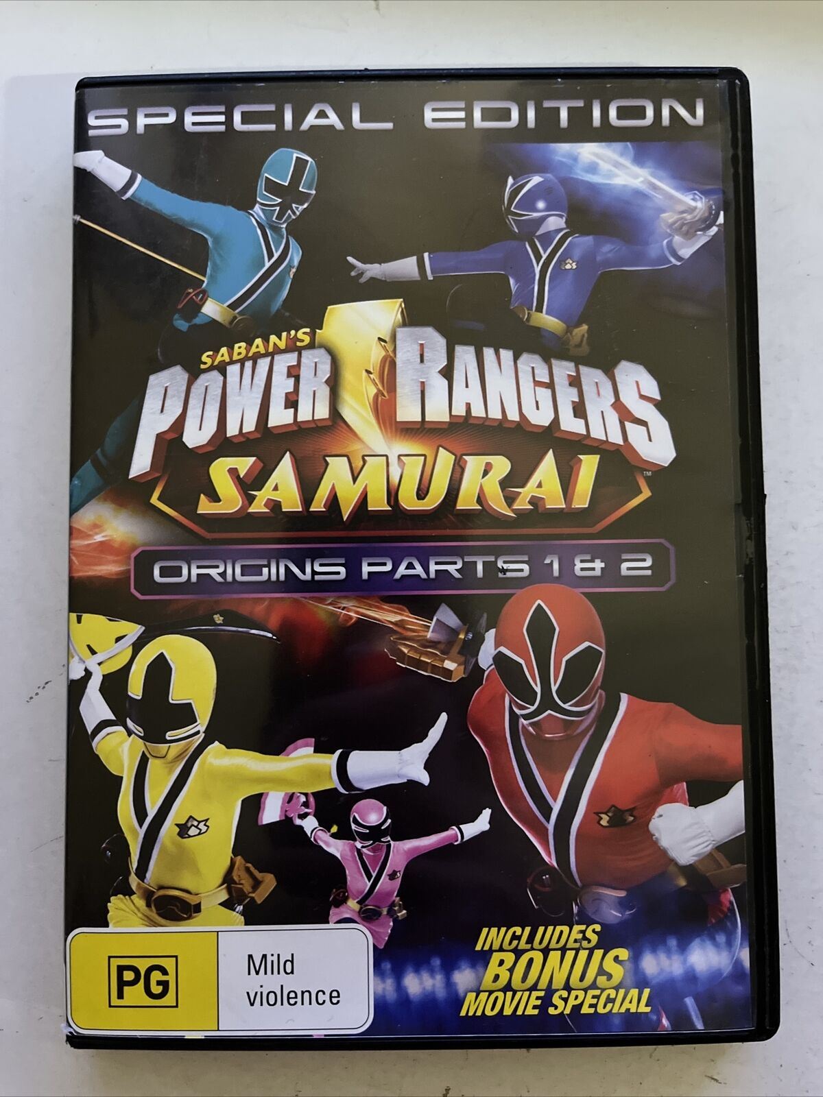 Power Rangers - Origins 1 & 2 (DVD, 2011)