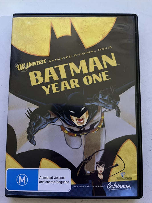 Batman - Year One (DVD, 2011) Animation. Region 4